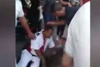 أمين الشرطة بعد طعنه