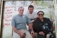 الفنان عادل إمام مع الفنان عبدالرازق فوزي