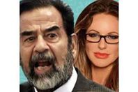 صدام والفنانة الإباحية