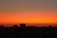 احمرار السماء