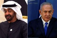 محمد بن زايد ونتنياهو