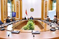 اجتماع السيسي مع قادة القوات المسلحة