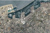 شاهد تفجير بيروت المدمر بصور الأقمار الصناعية