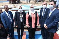 وزرة التضامن ومحافظ كفر الشيخ