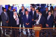 وزيرة التضامن و رئيس البورصة