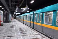 توقف حركة الخط الثالث للمترو