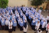  رؤساء الوحدات المحلي يشاركون فى طابور الصباح بالمدارس