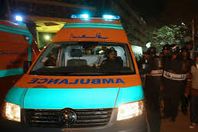 إصابة 5 تلاميذ فى حادث مروع بالشيخ زايد