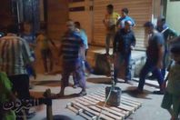 تصدع 13 منزل بمنطقه خوخ اليهود فى المحلة  إثرهبوط أرضى