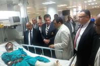 وزيرالتعليم العالى يتفقد عدد من مستشفيات الإسكندريه