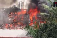 أثار الحريق