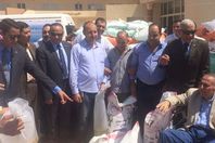 رئيس اكاديمية البحث العلمى يتفقد مشروع الاسترزراع السمكى