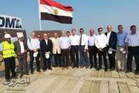 زيارة مستثمرين ألمان لشرق قناة السويس