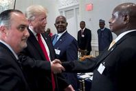 ترامب مع الزعماء الافارقة