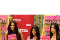 الشقيقات كارداشيان (من اليمين) كيم وكورتني وكول