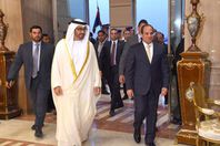 "السيسى" والشيخ محمد بن زايد آل نهيان