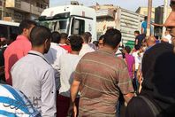 مصرع مسن أسفل عجلات سيارة نقل بكفرالزيات