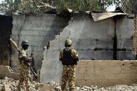 أثار الانفجار