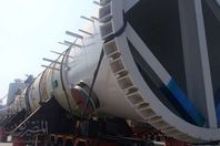 صور الطرود أثناء خروجها من ميناء سفاجا