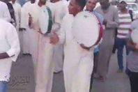 مسيرة الدفوف النوبية أيام العيد