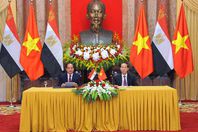 السيسي ورئيس فيتنام