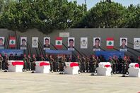 جنازة الجنود فى لبنان