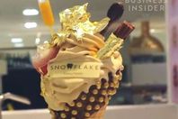 ايس كريم من الذهب عيار 24