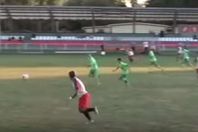 لقطة من المباراة