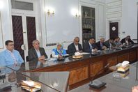 محافظ المنيا ورئيس الجمعة