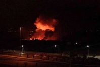 انفجارات تضرب مطار عسكري بدمشق