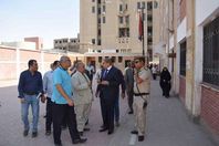 محافظ المنيا داخل مدارس المحافظة اليوم