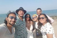 أحمد الفيشاوي وزوجته