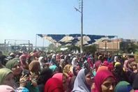 تجمهر اهالى جزيرة الوراق