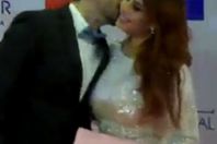 أحمد الفيشاوي وزوجته