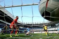 جانب من المباراة