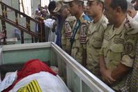 جانب من تشييع جثامين الشهداء