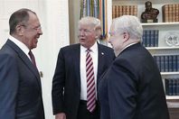 لقاء ترامب ومسئولين روس