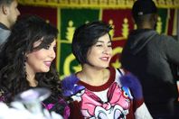 زوجة الفنان المغربي حاتم عمور