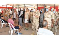 جولة الفريق محمد زكي بالكلية الحربية