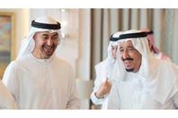 بن زايد والملك سلمان
