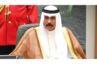 أثناء اليمين الدستورية.. بكاء أمير الكويت الشيخ نواف الأحمد حزنا على الأمير السابق