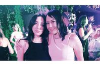 نهي العمروسي وابنتها