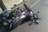 إصابة شخص فى انقلاب موتوسيكل بالغردقة