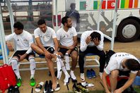 بالصور.."أبوريدة" والسفير المصري يحضران مران المنتخب الأخير