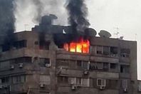 حريق شقة سكنية بالهرم