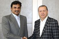 تميم وأردوغان يتباحثان فى قضايا المنطقة 