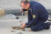 العثور على قنبلة بجوار قسم شرطة الترحيلات بالمنصورة 