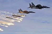 التحالف يقصف ميناء الحديدة اليمني