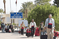 37 ألف إسرائيلى يجتازون معبر طابا