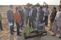 "حبيب" يتفقد محور عدلي منصور ومحطة صرف البساتين